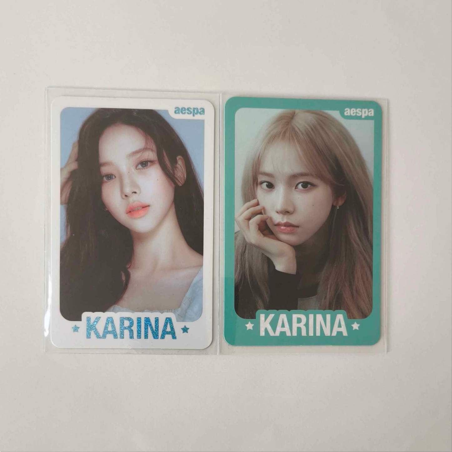 KARINA (AESPA) - MY WORLD TRADING CARD PHOTOCARD