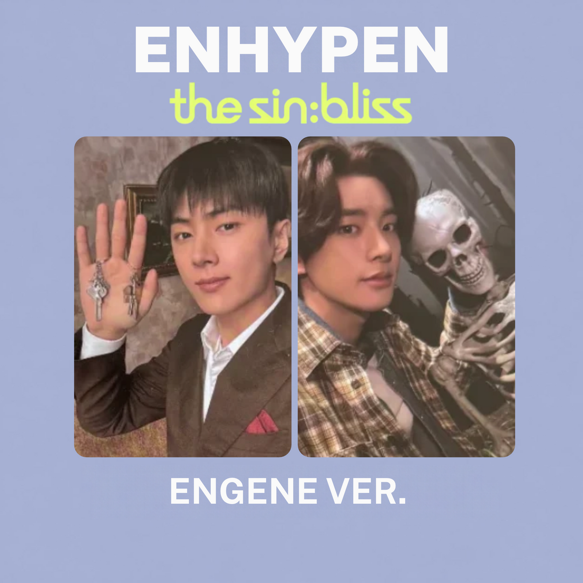 ENHYPEN - THE SIN: BLISS (ENGENE VER.) - WEVERSE BENEFIT OFFICIAL PHOTOCARD