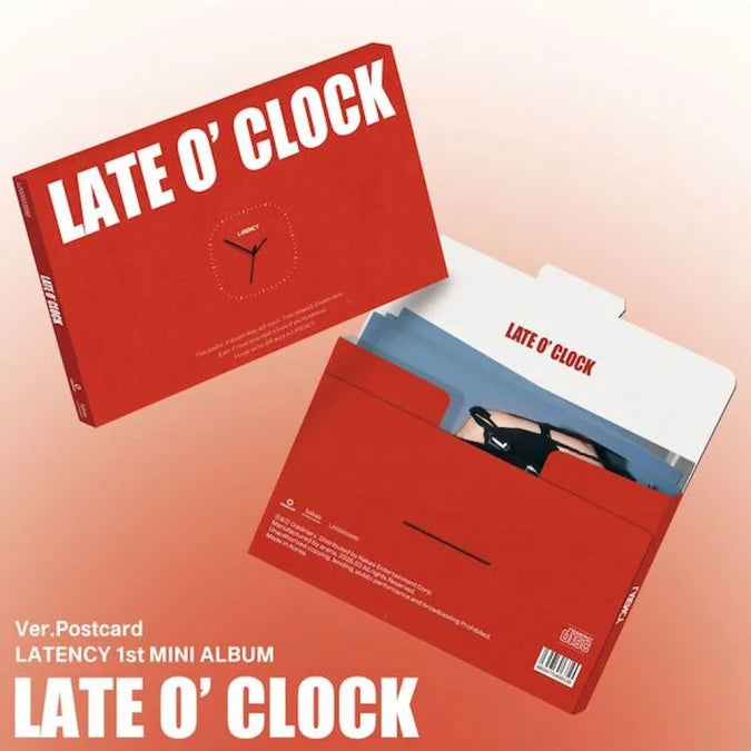 LATENCY - LATE O’ CLOCK (POSTCARD VER.)