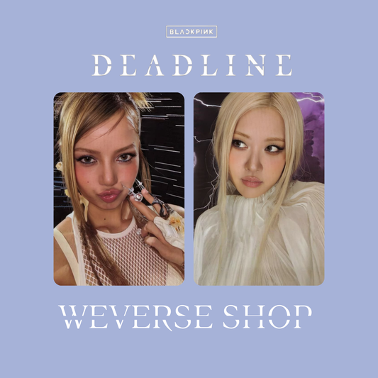 [WEVERSE SHOP] BLACKPINK - DEADLINE PHOTOCARDS