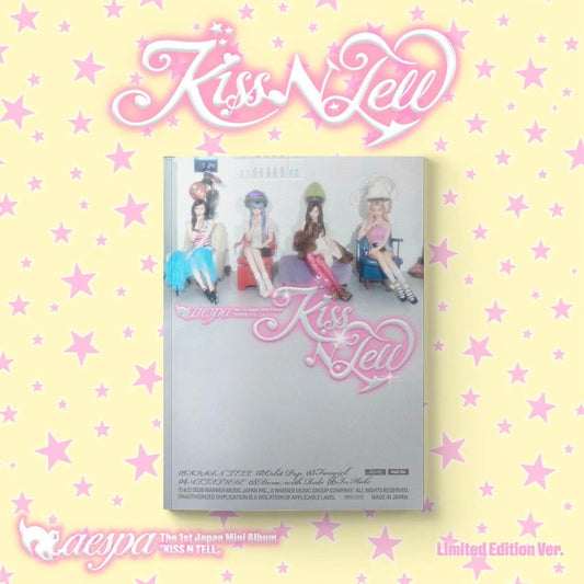 AESPA - [KISS N TELL] 1ST JAPAN MINI ALBUM (LIMITED VER.)