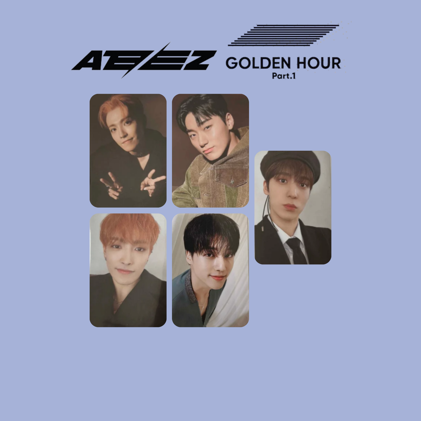 ATEEZ - GOLDEN HOUR : PART. 1 Digipak VER. PHOTOCARD