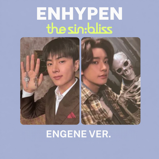 ENHYPEN - THE SIN: BLISS (ENGENE VER.) - WEVERSE BENEFIT OFFICIAL PHOTOCARD