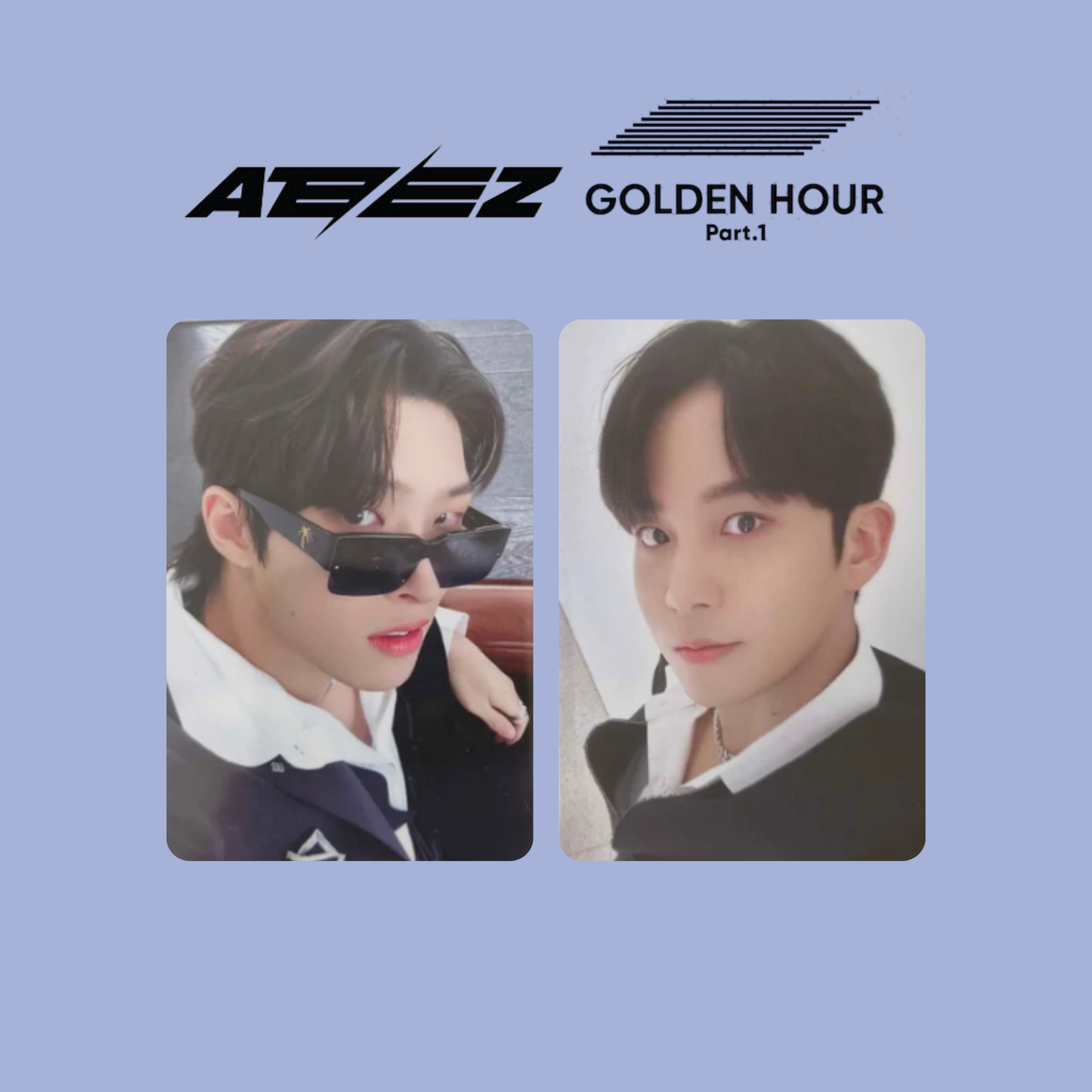[EUROPE EXCLUSIVE] ATEEZ - GOLDEN HOUR : PART. 1 VER. OFFICIAL PHOTOCARD