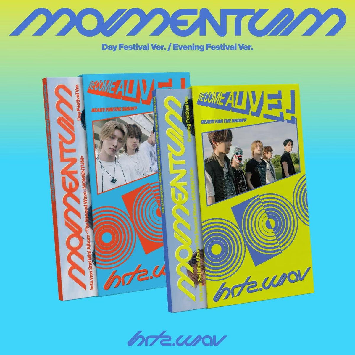 [PRE-ORDER] HRTZ.WAV - THE SECOND WAVE: MOMENTUM (EVENING FESTIVAL)