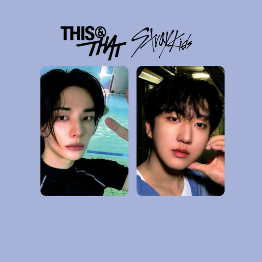 STRAY KIDS - THIS & THAT- POP-UP STORE [LUCKY DRAW] OFFICIAL PHOTOCARD