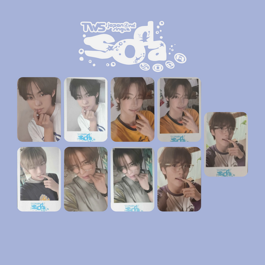 TWS -「SODA SODA] - WEVERSE BENEFIT OFFICIAL PHOTOCARD