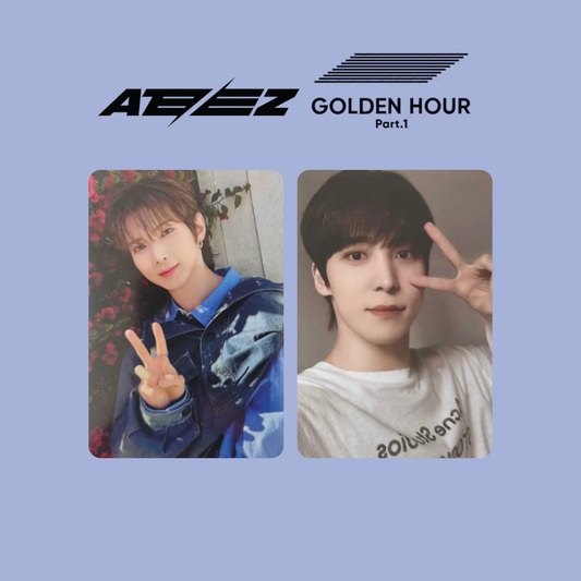 ATEEZ - GOLDEN HOUR : PART.1 POCAALBUM VER. PHOTOCARD