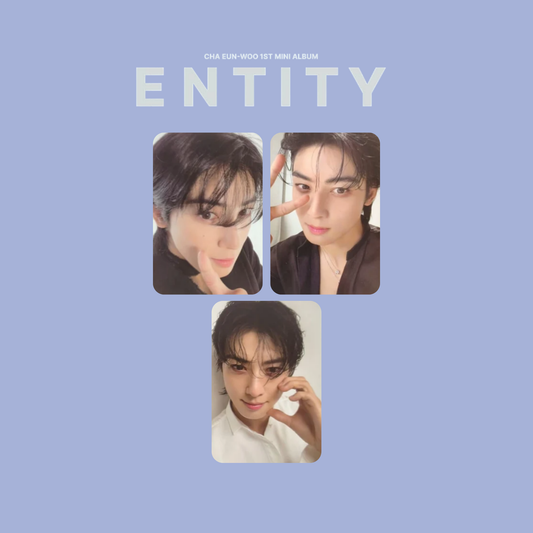 CHA EUNWOO (ASTRO) - ENTITY EACH VER. PHOTOCARD