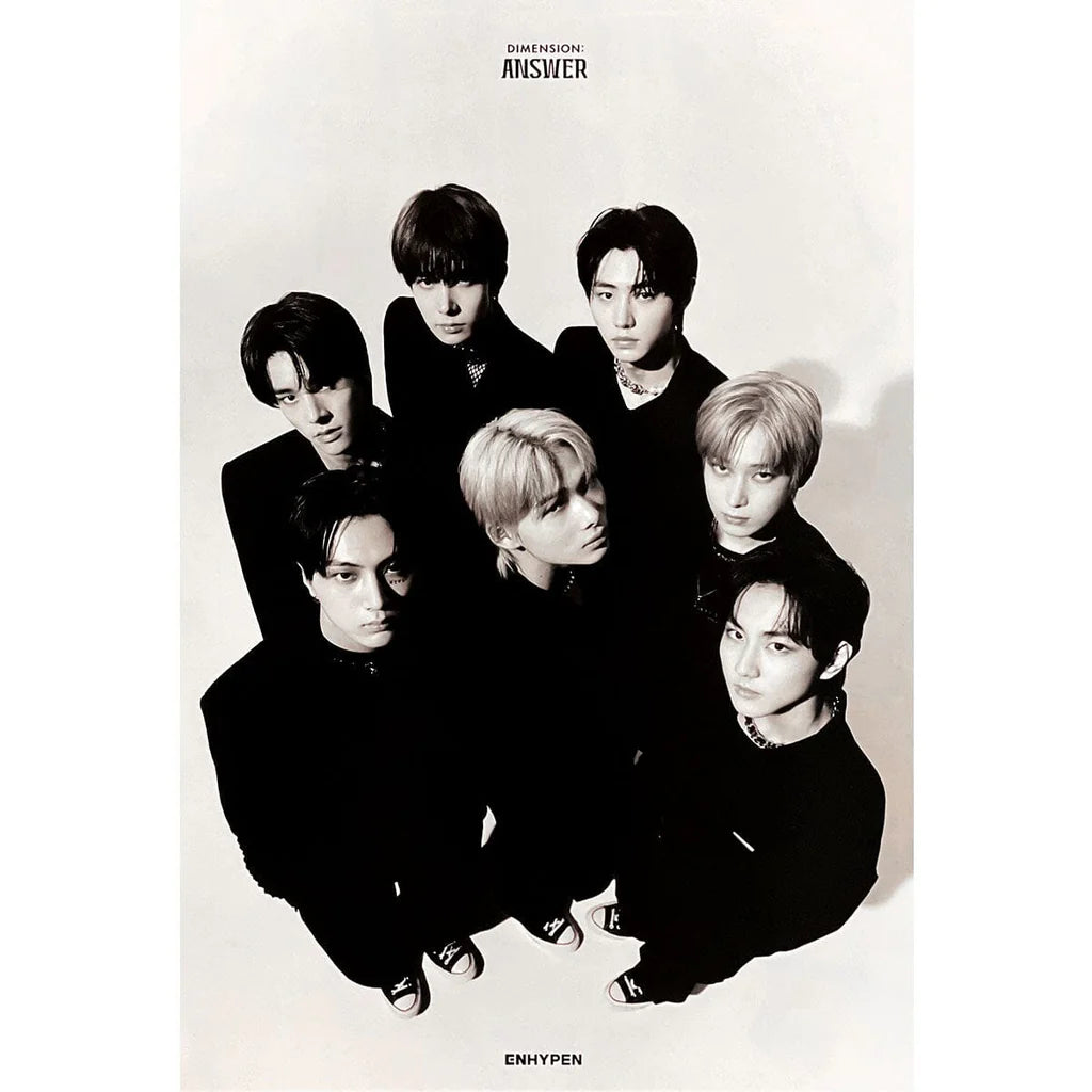 ENHYPEN - DIMENSION: ANSWER OFFICIAL POSTER