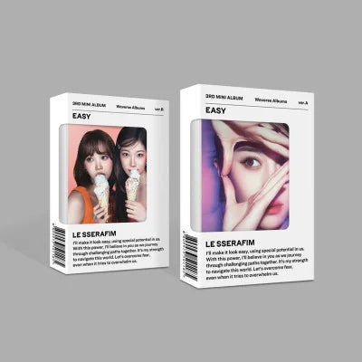 LE SSERAFIM - EASY (WEVERSE VER.)