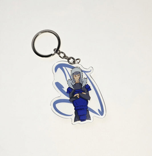 NARUTO - TOBIRAMA SENJU KEYRING [ARTE DE LIIL_TATTOO]