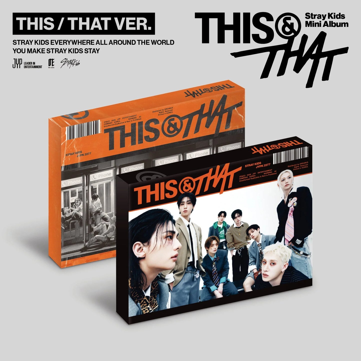 [PRE-ORDER] STRAY KIDS - THIS & THAT (THIS/THAT VER.) + MAKESTAR PREORDER BENEFIT