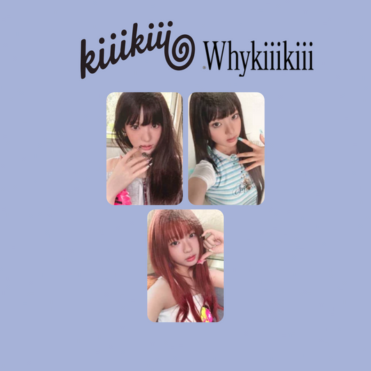 KIIIKIII - WHYKIIIKIII SOUNDWAVE BENEFIT OFFICIAL PHOTOCARD